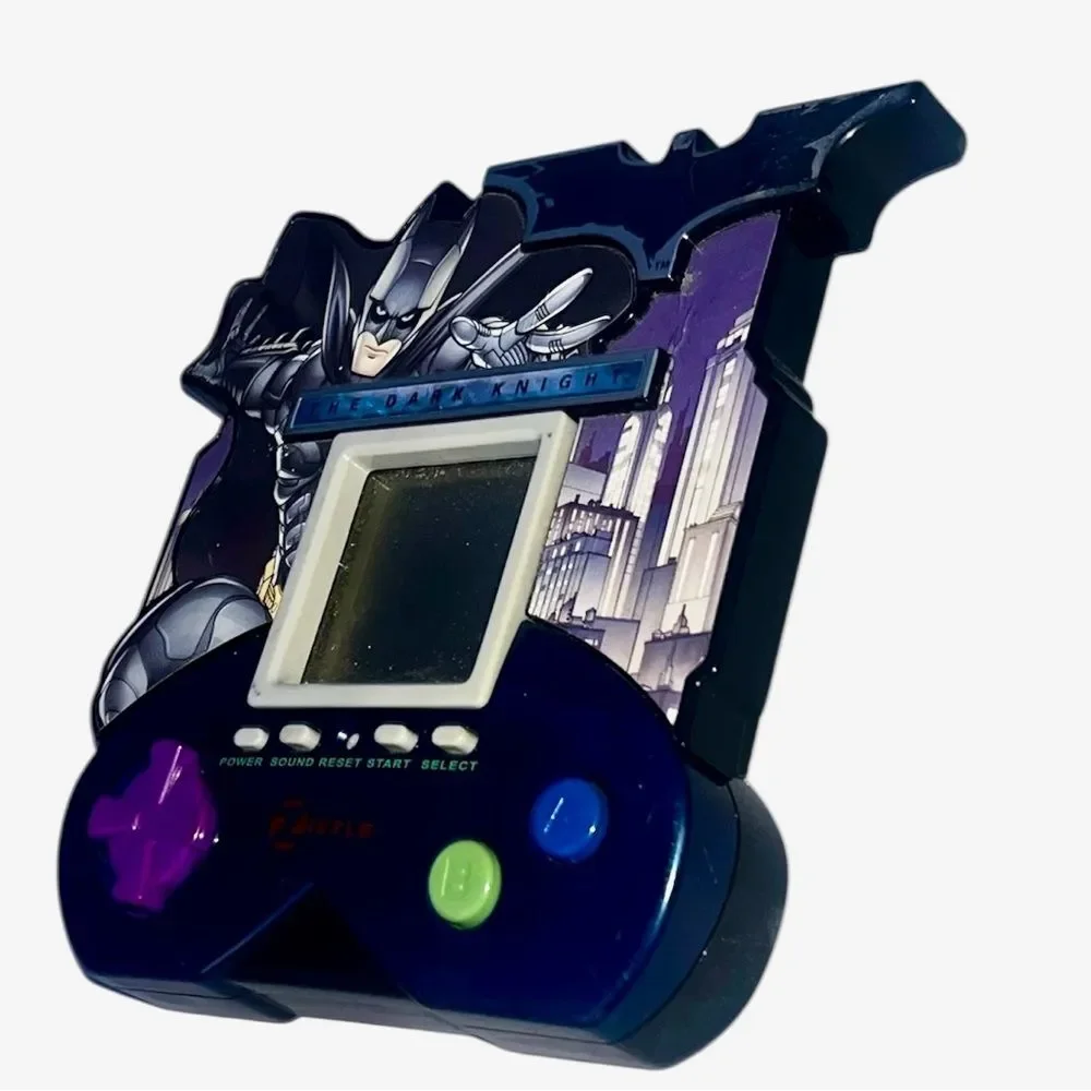 Vintage Zizzle Batman 2005 Handheld Console - Midnight Blue and Jet Black